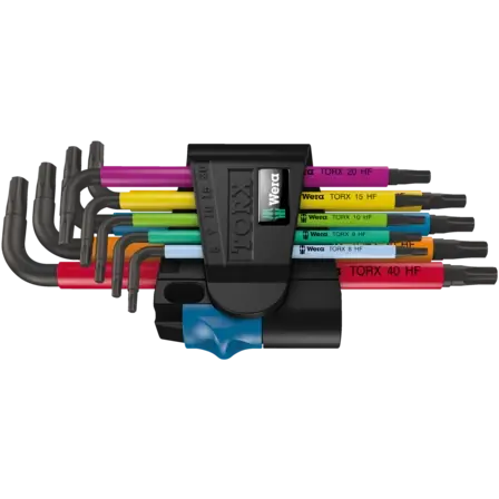 Wera 967SL/9 TORX HF KEY SET T8-T40 MULTICOLOUR 9PC