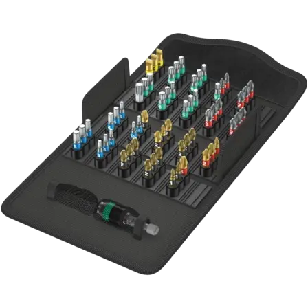 Wera BITSAFE 61 BITORSION 1 PZ/PH/SL BDC/BTZ 61PC