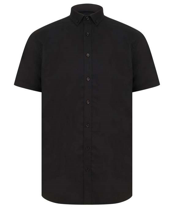 Modern Short Sleeve Oxford Shirt