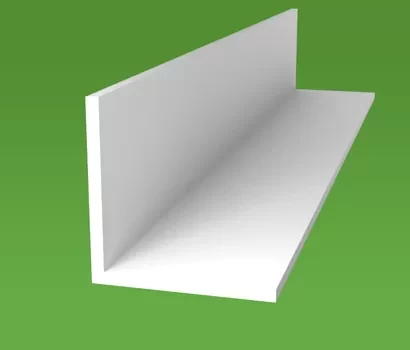 Plastic Angle Trim 40mm x40mm x 3mm