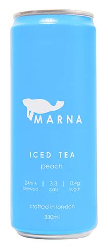 Marna Peach Iced Tea Can 330ml x 12
