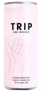 Trip Elderflower Mint CBD Infused 250ml x 12