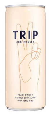 Trip Peach & Ginger CBD Infused 250ml x 12