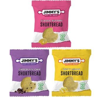 Jimmy's Scottish Bakery Mixed Shortbread (3 varieties) 25g x 48