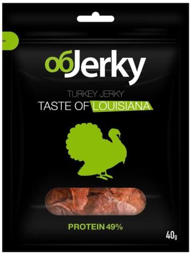 ObJerky Turkey Taste of Louisiana Jerky 40g x 10