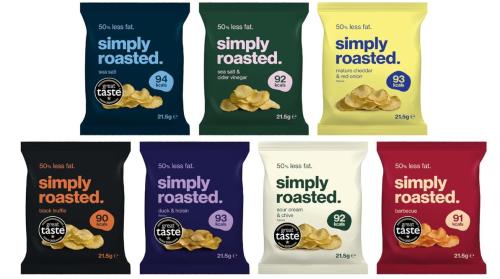 Simply Roasted Ultimate Mixed Crisps (GF) Vegan 21.5g x 24
