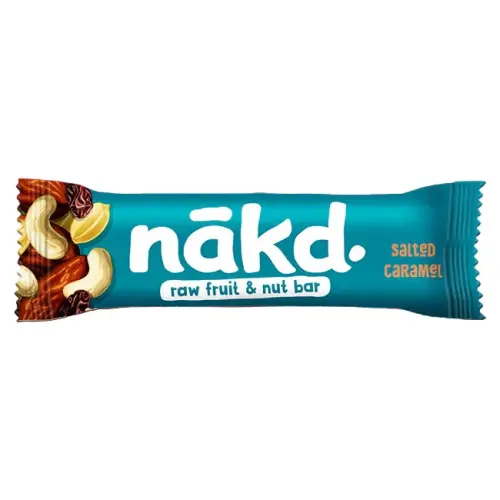 Nakd Salted Caramel Fruit & Nut Bar (Vegan & GF) 35g x 18
