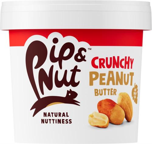 Pip & Nut - Crunchy Peanut Butter (Vegan) (GF) (B Corp) 1kg