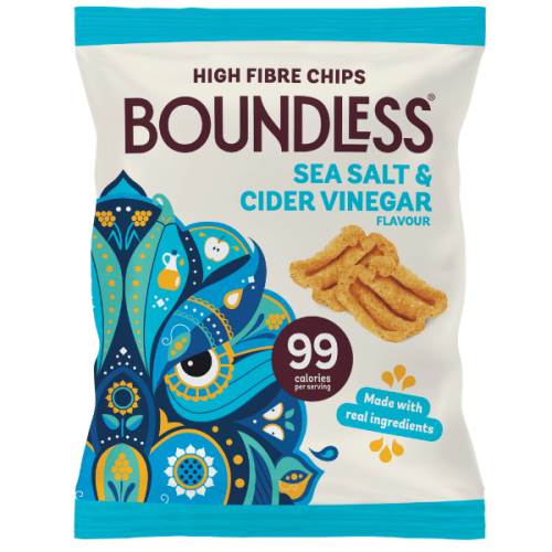 Boundless Sea Salt & Cider Vinegar Chips (Vegan) (GF) (B Corp) 23g x 24