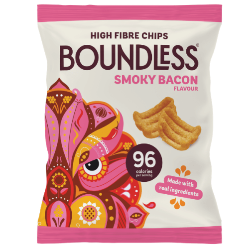 Boundless Smoky Bacon Chips (Vegan) (GF) (B Corp) 23g x 24