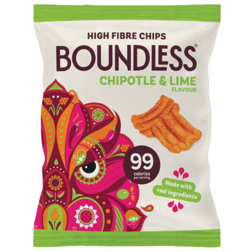 Boundless Chipotle & Lime Chips (Vegan) (GF) (B Corp) 23g x 24