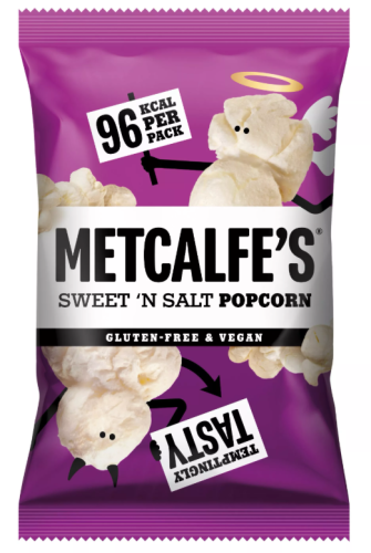 Metcalfe's Popcorn Sweet 'n Salt 20g x 24
