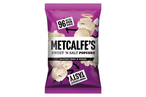 Metcalfe's Popcorn Sweet 'n Salt (Vegan) (GF) 20g x 24