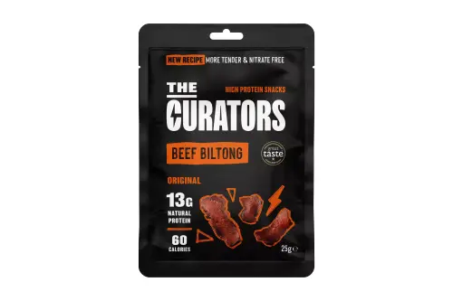 The Curators Original Beef Biltong (GF) 25g x 12