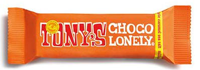 Tony's Chocolonely Caramel Sea Salt Impulse Bars 35g x 35