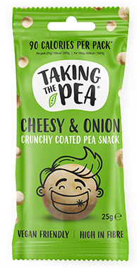 Taking The Pea Cheesy & Onion Pod (Vegan) (GF) 25g x 12