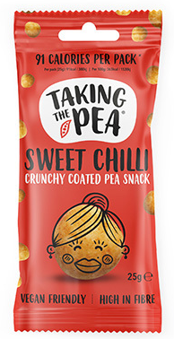 Taking The Pea Sweet Chilli Pod (Vegan) (GF) 25g x 12