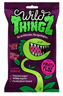 Wild Thingz Fruity Flyz Sweets (Vegan) 25g x 16