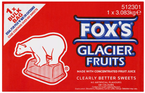 Foxs Glacier Fruits Clearly Better Sweets 3.083kg