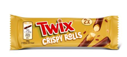 Twix Crispy Rolls 22.5g x24