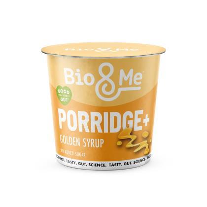 Bio&Me Golden Syrup Porridge Pot (B Corp) 65g x 8