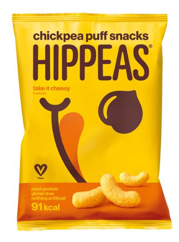 Hippeas Take It Cheesy Chickpea Puffs 22g x 24