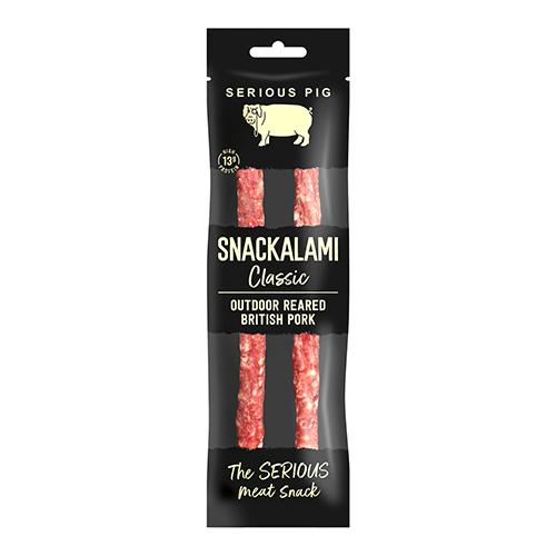 Serious Pig Snackalami Classic (GF) (B Corp) 30g x 24
