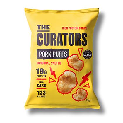 The Curators Salted Pork Puffs (GF) 25g x 20