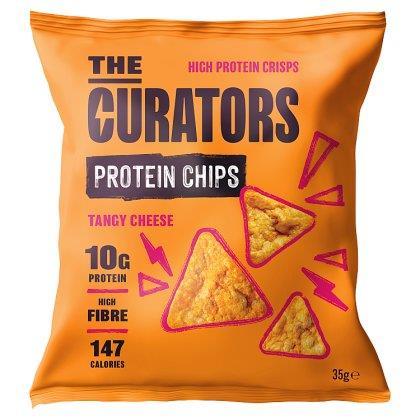 The Curators Tangy Cheese Protein Chips (GF) 35g x 20