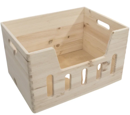Snack Display Crate Open Front - Holds approx. 40 items