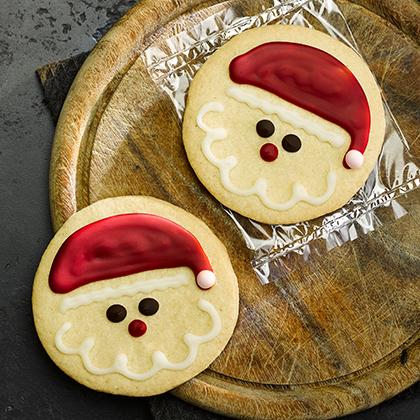 Santa Vegan Biscuit Individually Wrapped x 18 (Vegan) - (4 Week Shelf Life)