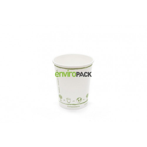 Compostable Paper Cup 8oz Packed 1000 Ref E15080