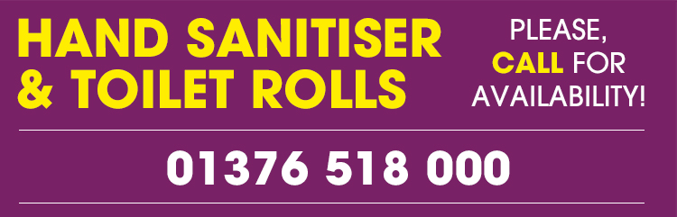 Hand Sanitiser - Call For Availability Hand Sanitiser - Call For Availability