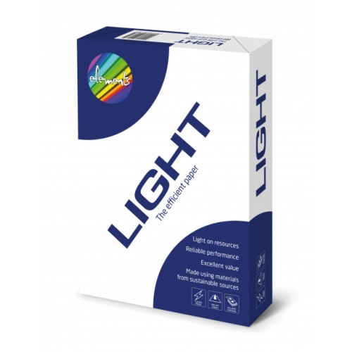 Elements Light White Laser Copier Paper A4 80gsm 500sh