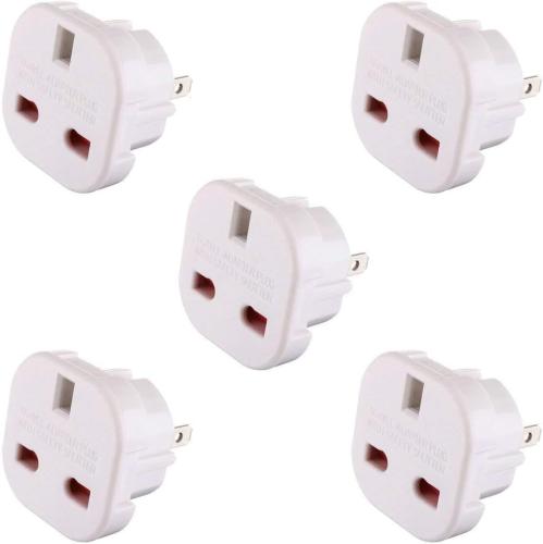 UK to US Adaptor Plug (pk5)