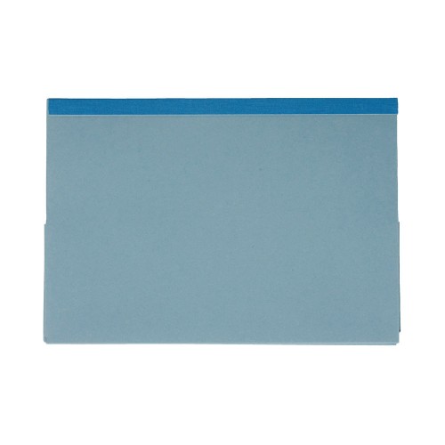 Bomford Double Pocket Wallets Foolscap Blue