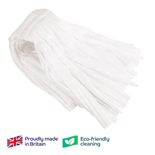 Big White Kentucky Mop Sewn Centre 250g