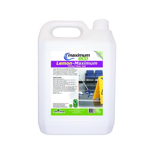 Maximum Eco Lemon Citrus Floor Gel 5ltr