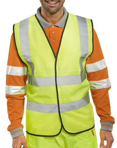 Hi Viz Vest Yellow SzXL