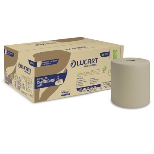 Hand Towel Rolls EcoNatural 155 ID Cardboard Core