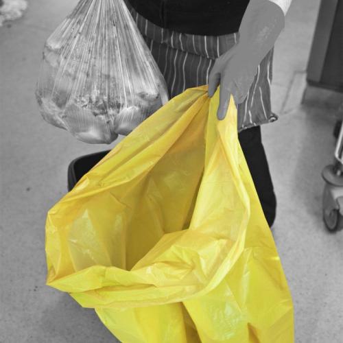 Yellow Heavy Duty Sacks in a Pack (90L)