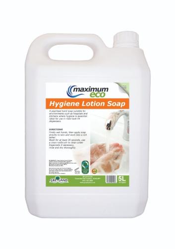Maximum Eco Hygiene Lotion Soap 5ltr