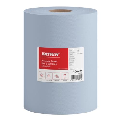 Katrin Giant Wiping Roll 3Ply Blue 180M