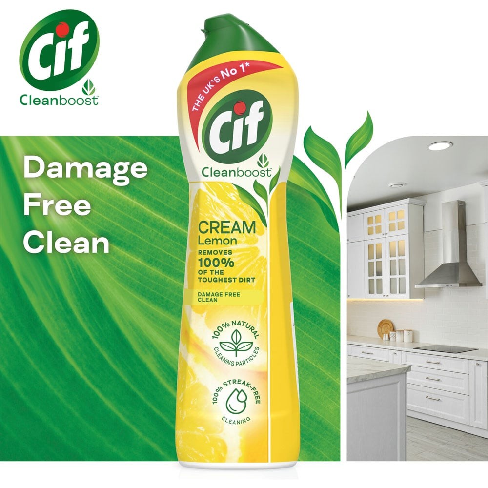 Cif Cream Cleaner Lemon 500ml