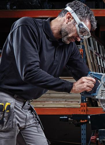 Weaver Long Sleeved Poloshirt