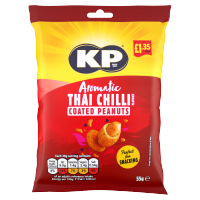 KP Thai Chilli Peanuts PM 65g Pack 16