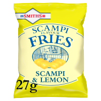 Smith Fries Scampi & Lemon 27gm Pack 24