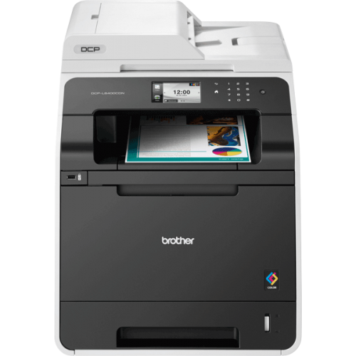 Brother DCP-L8400CDN Colour Laser All-in-One Printer Duplex Network Black DCPL8400CDNZU1