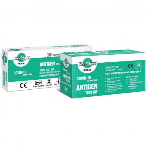 Panodyne SARS-CoV-2 / Covid-19 Antigen Rapid Lateral Flow Tests Kit Pack of 24