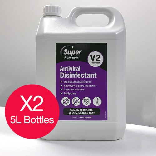 V2 Antiviral Disinfectant 2x5L